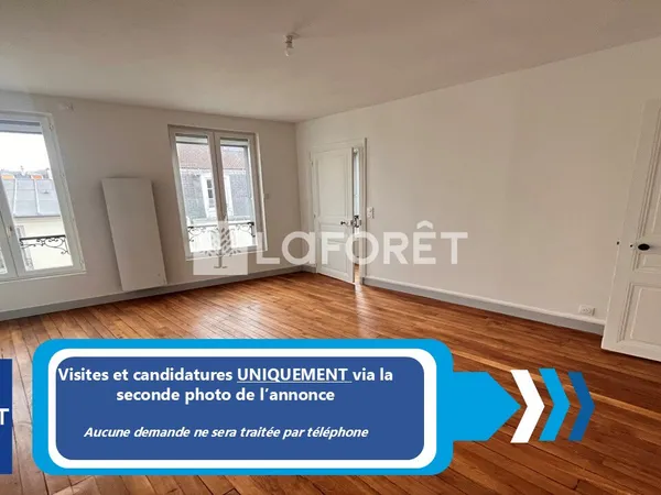 Appartement 3 pièces 59 m² 