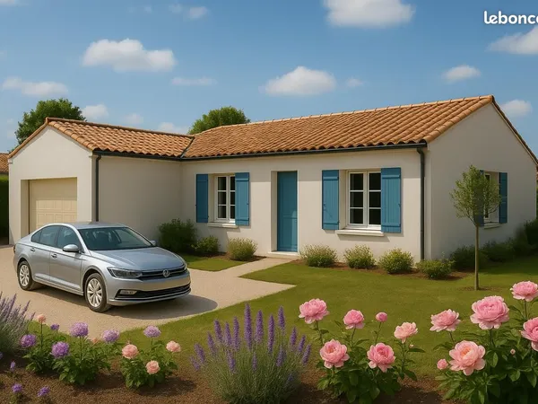 Terrain 760 m² Bourg 