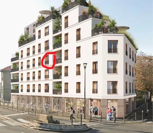 F2 meublé neuf rosny s/b centre ville 