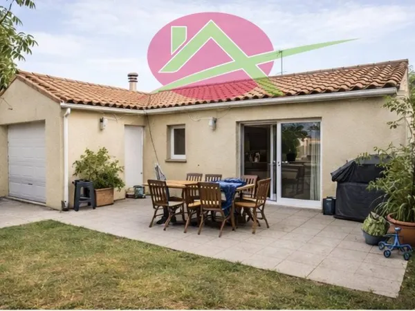 Maison de plain-pied 5 pièces 92 m² 
