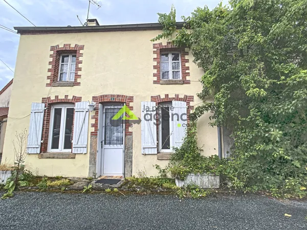 Maison de 59m2 sur deux niveaux commune d'Anzême 