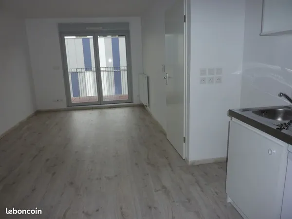 T2 40m² BBC Beaulieu balcon parking privé couvert 