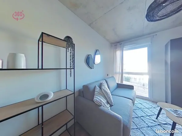 Studio 1 pièce 18 m² 