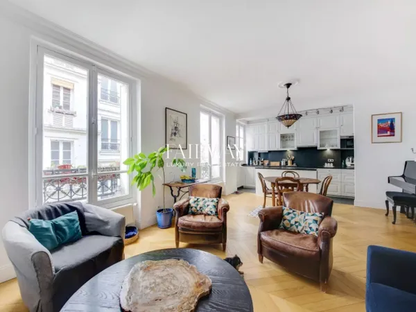 Appartement duplex 105 m² au calme absolu - 4 chambres - Gobelin 