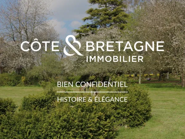 ACHETER PROCHE DE LANNION, PROPRIETE DE PRESTIGE ET SON PARC 