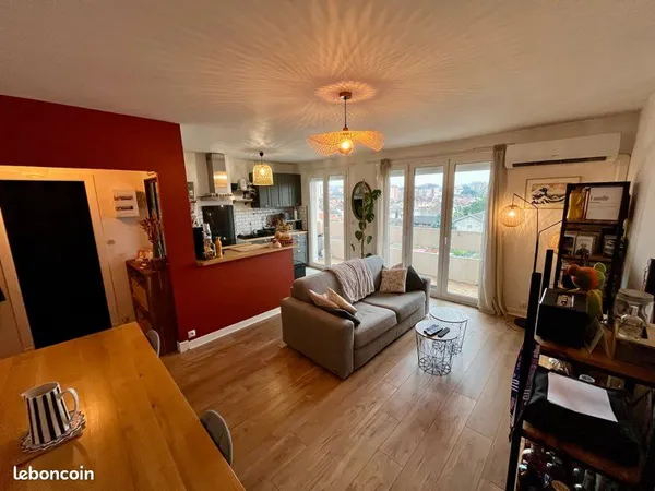Appartement • 2 pièces • 45m2 
