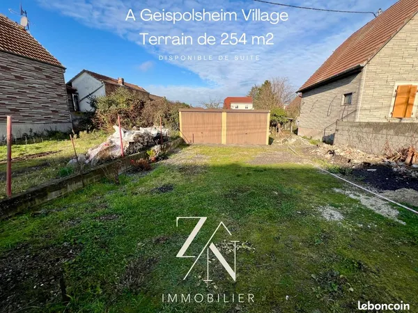 Terrain 254 m² Geispolsheim 