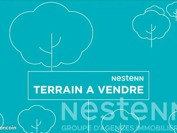 Terrain 1350 m² QUEVEN 