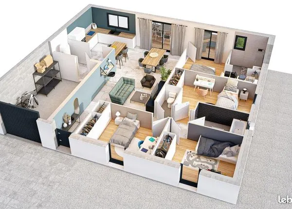 Maison 6 pièces 108 m² 