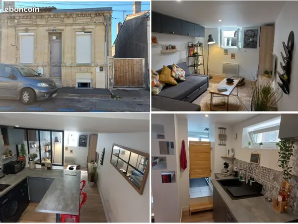 Studio 24m² + jardinet 