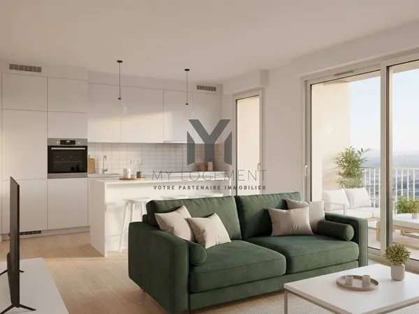 Appartement 2 pièces 44 m² 
