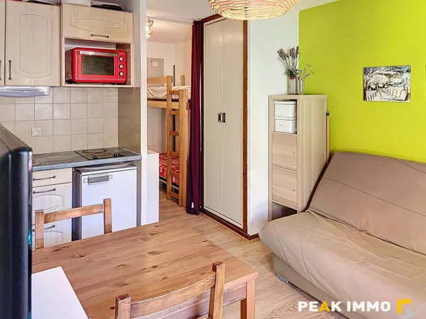 Studio 1 pièce 19 m² 