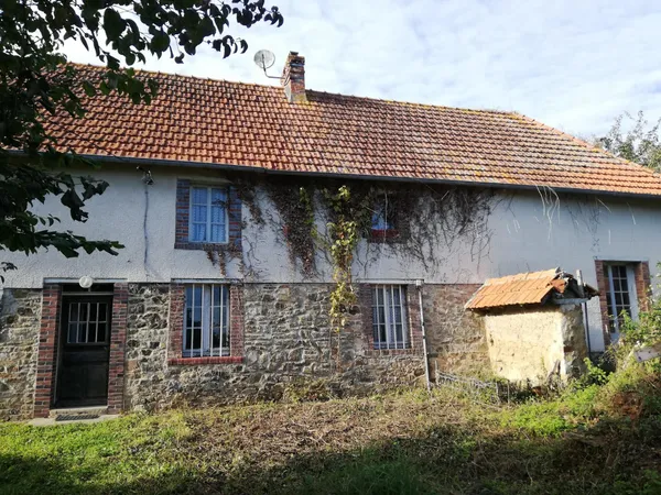 NORMANDIE MANCHE MAISON A RENOVER / TERRAIN 1087m² 
