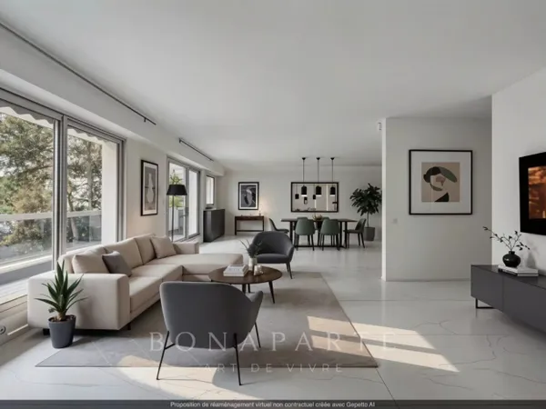 Île de la Jatte - Appartement familial de 148 m² avec balcons, p 