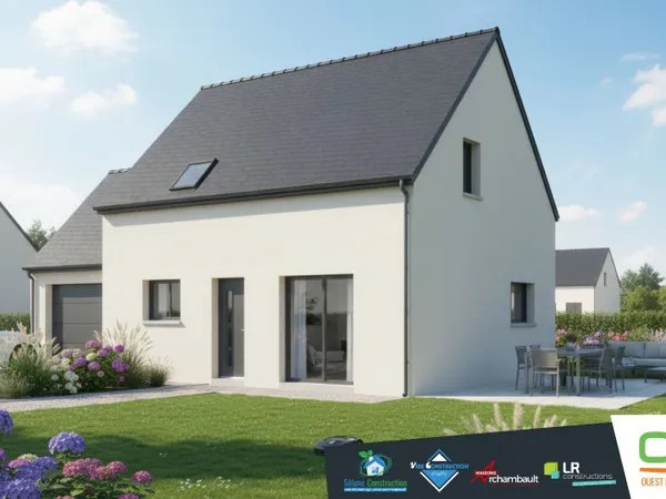 Terrain + maison 82 m² 