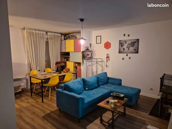 Appartement T2 meublé - 45 m² - Terrasse + Parking - Villenave d'ornon (33140) 
