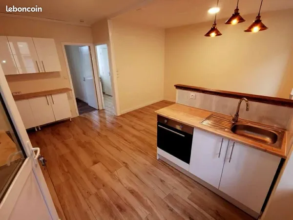 Appartement T2 rdc, jardin privé, centre ville, non-meublé 