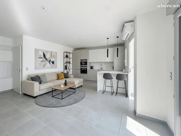 Appartement 2 pièces 55 m² 