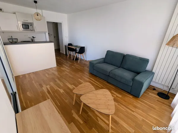 T2 meublé 43 m² - balcon garage - Monplaisir 