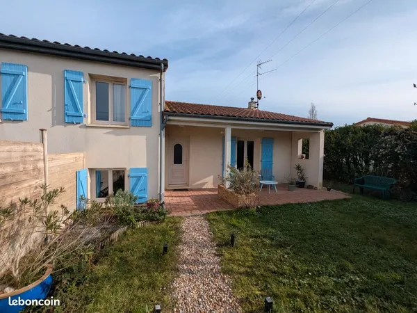 Maison familiale 130 m² - Terrain arboré 