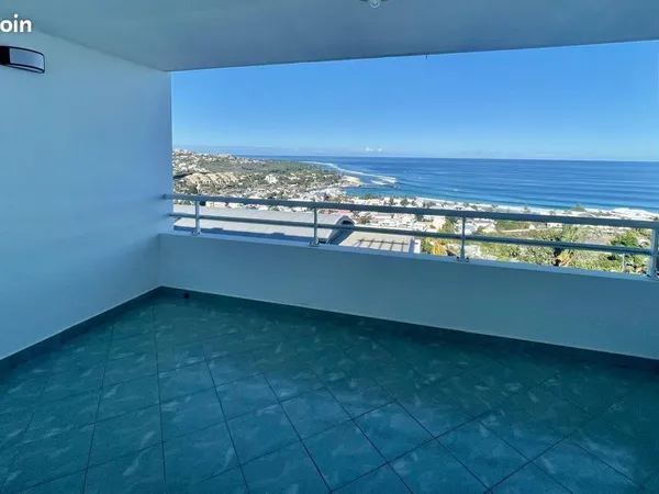 RARE À ST-GILLES - T3 duplex vue océan panoramique, 2 terrasses 