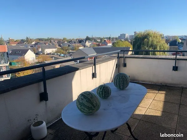 À louer - T3 72m2 récent avec terrasse - Fleury les Aubrais 