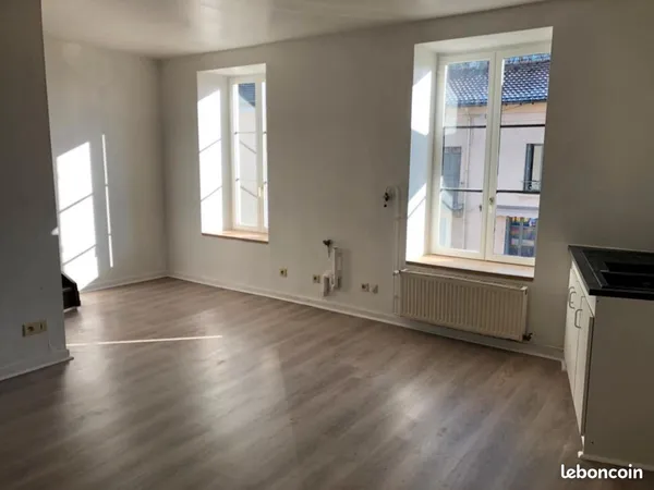 Appartement T4 en duplex de 75m² avec terrain + cave 