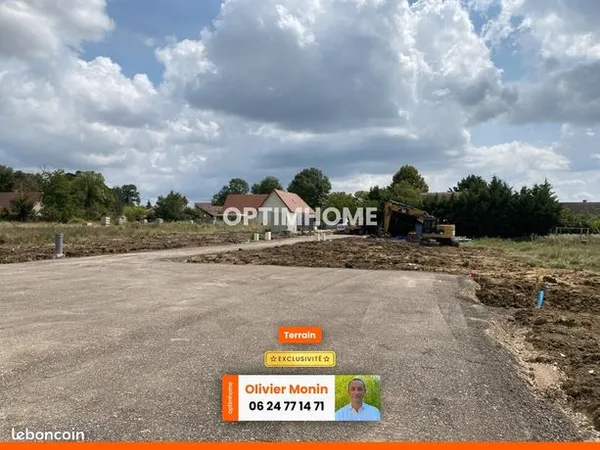 Terrain 920 m² 