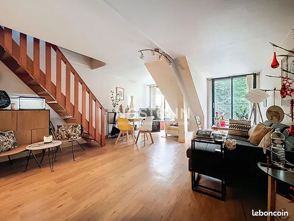 Duplex 3 pièces 54 m² 