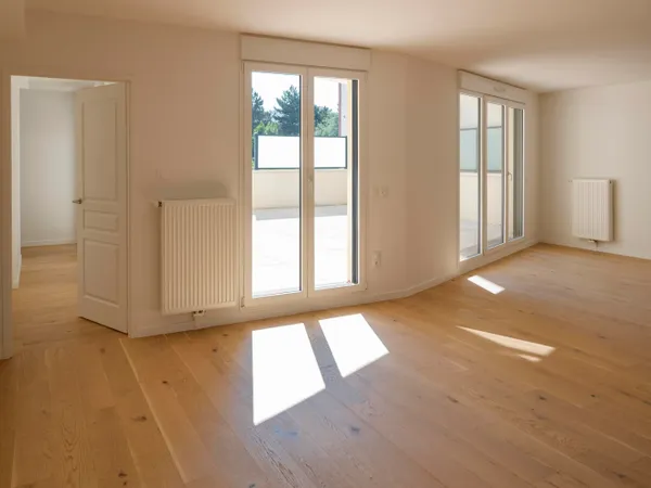 COURBEVOIE - Place du Marché Marceau T4 NEUF avec grande terrasse - 88 m² - Calme sur cour - 