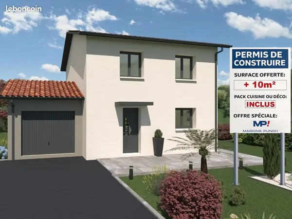 Maison 4 pièces 85 m² 