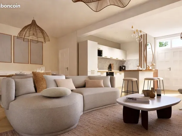 Appartement avec emplacement et rénovation exceptionnels 