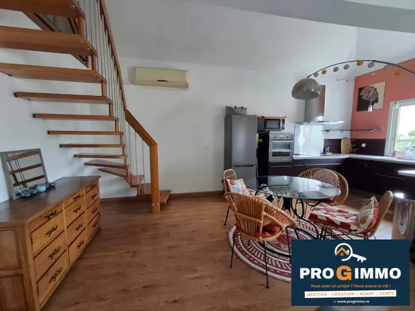 APPARTEMENT T3 MEUBLE ST PIERRE LIGNE DES BAMBOUS 