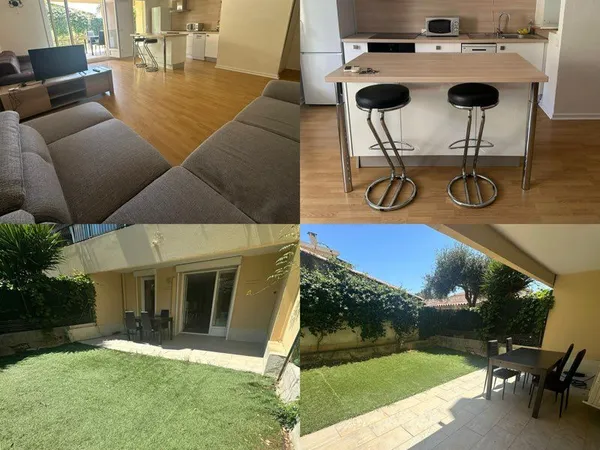 Magnifique grand 3 pièces + Jardin 
