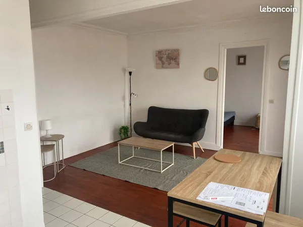 Levallois proche SNCF et métro - Appartement 36m², 1 chambre, lumineux peu de vis a vis, expo Sud 