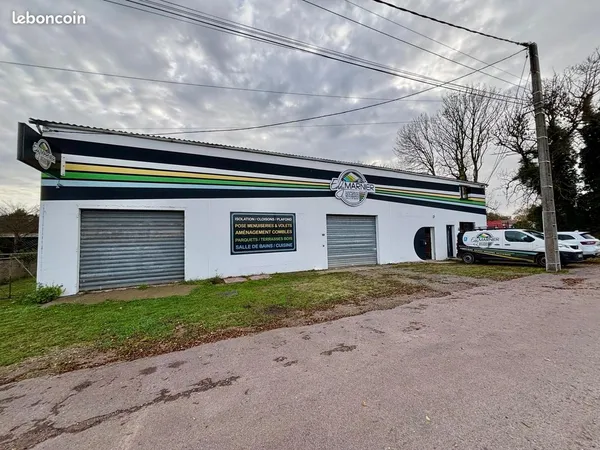 Bureaux, entrepôt 500 m² Challuy 