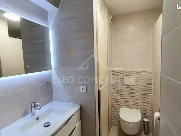 Studio 1 pièce 23 m² 