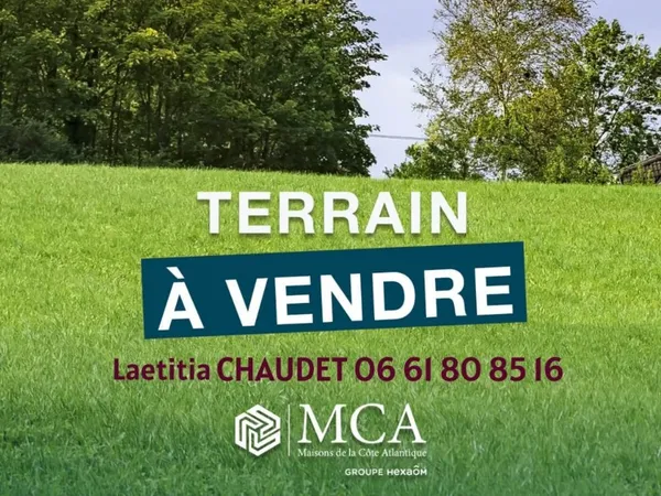 Terrain 800 m² 
