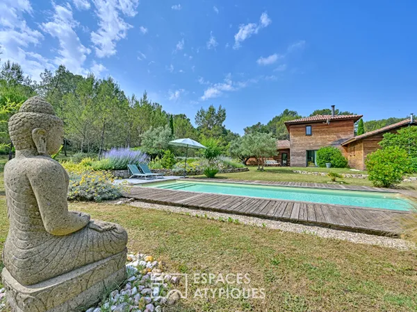Villa lumière, création d'architecte en écrin naturel 