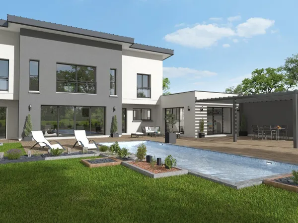 Projet de construction d'une maison 280 m² avec terrain à BOURBRIAC (22) 