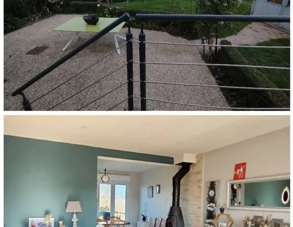 Maison semi mitoyenne 