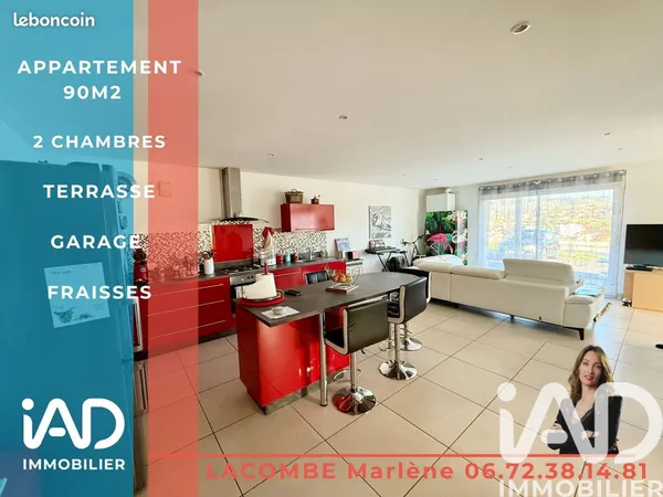 Appartement 3 pièces 90 m² 