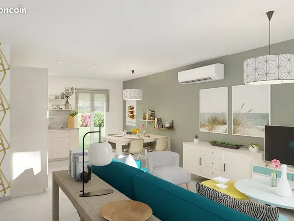 Maison 3 pièces 62 m² 