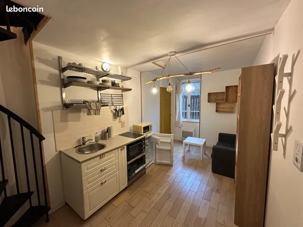 Appartement Reims hyper centre 32m2 Cours Jean Baptiste Langlet 