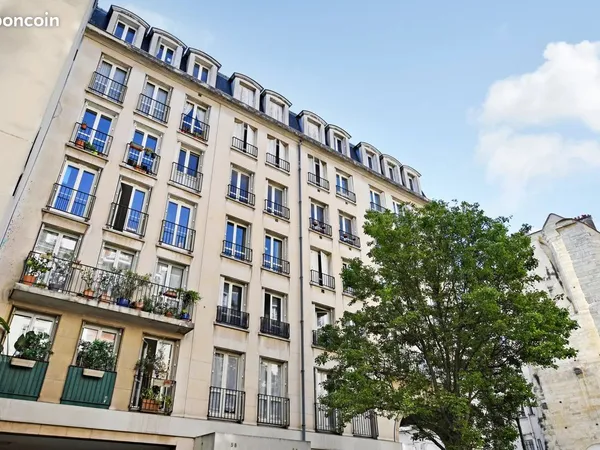 Appartement 13 m² Paris 4ème 
