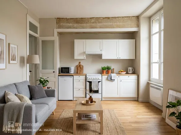 Appartement 2 pièces 31 m² 