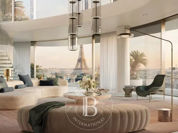 Exceptionnel Penthouse donnant sur la Tour Eiffel 