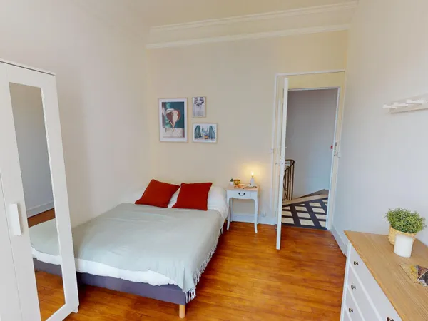 Propose chambre dans appartement en colocation meublée 