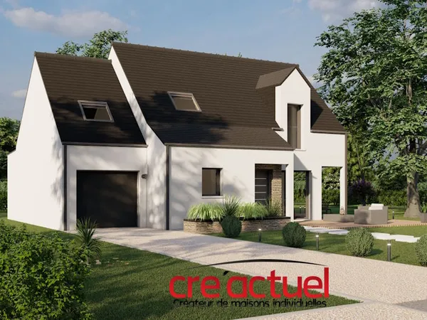 Terrain + maison 112 m² 