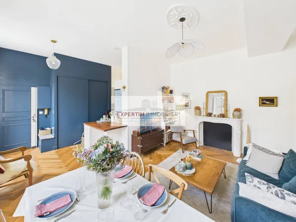 SAINT LOUIS, 2/3P, 50m² DANS L'ANCIEN EN PARFAIT ETAT 